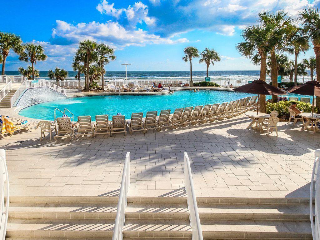 Vacation In Comfort And Luxury 1Br Oceanfront -Wyndham Ocean Walk 703 Daytona Beach Exterior foto